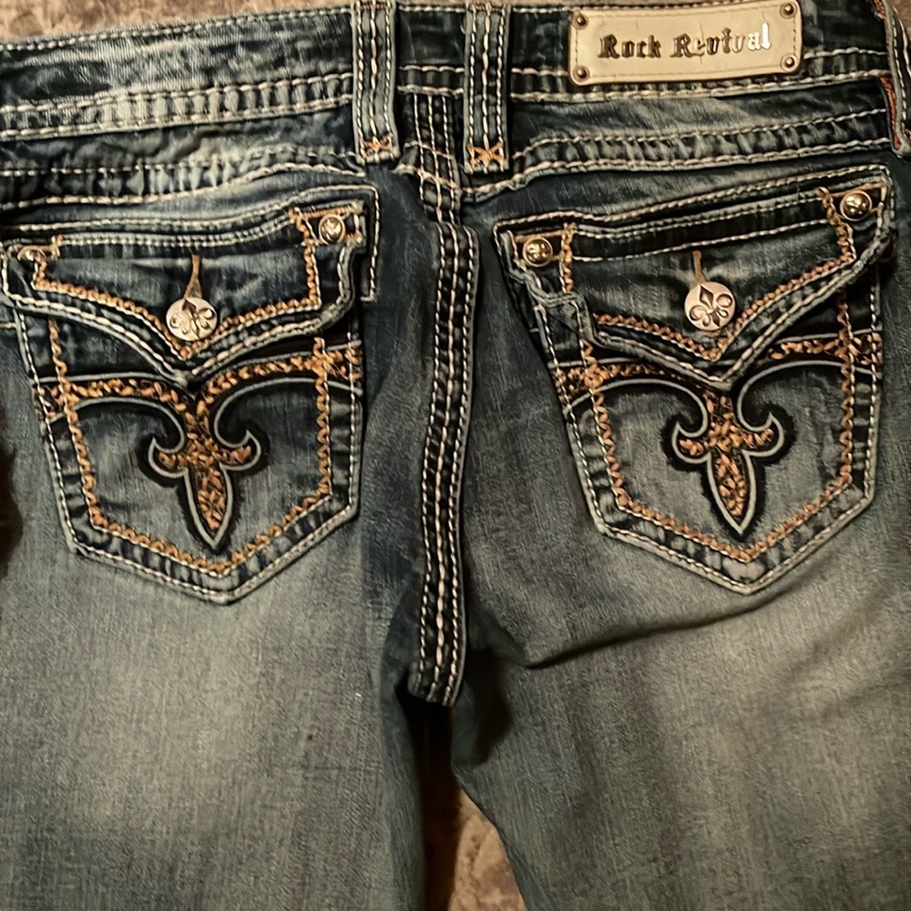 Women’s Rock Revival bootcut Y2K jeans- size 31